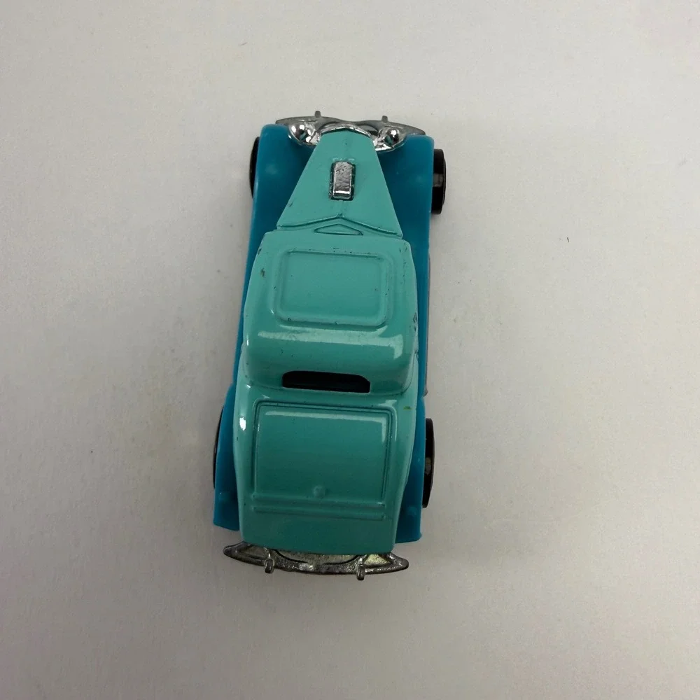 Hot Wheels 1934 Ford Coupe Teal Blue Flame 34 Diecast Car 1:64 Mattel 2012